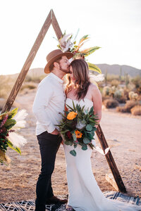 Arizona desert wedding, Tucson, Arizona, J. Robertson Events