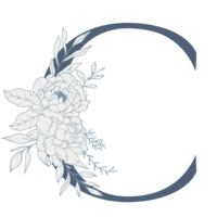 Coastal Floral & Events - C Logo Icon