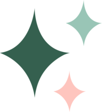 Colorful illustration of sparkle icon