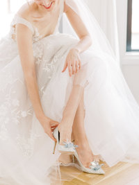 Fine Art Bridal Portraits in DC at the Meridian House