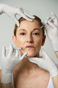 Woman at an advanced med spa in Pasadena