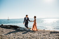 Seattle Beach Engagement Photos