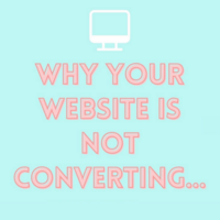 why your website is not converting