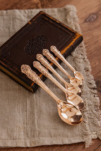 Coppermill Kitchen Copper Measuring Spoons set of 5
