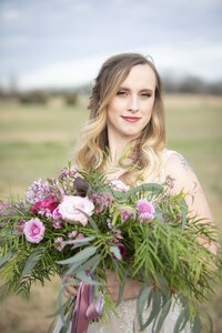 South Carolina bride-to-be posing for bridal portraits with Tamma Smith Photography