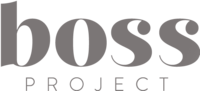 Shows the logo for boss project