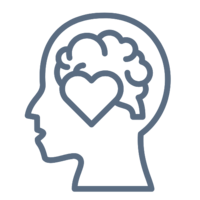 Icon of a head symbolizing body intelligence