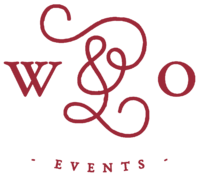 Logo for Willow and Oak Events, wedding planner and designer for London, Charleston and South of France