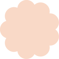 Pink Floral Shape