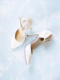 Newport Rhode Island Wedding Photographer Serving RI, Boston, Charleston, and New England Areas | Deirdre Photography | Flat lay of heels