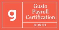 Gusto Partner Badge – Payroll and HR solutions trusted by Stout Bookkeeping