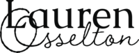 Logo for Lauren Osselton, coach for creatives and copywriter