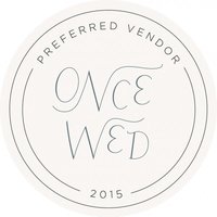 Once Wed logo