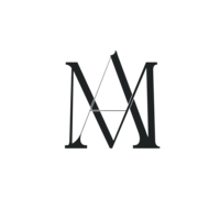 black monogram A&M