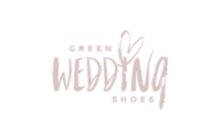 green weddings shoes logo