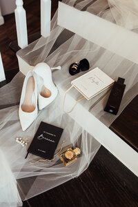 Shoes, vows, rings and more from wedding