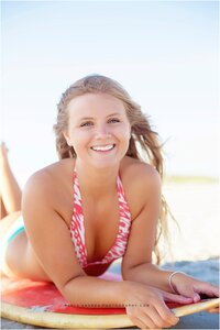 senior girl photos at the beach wrightsville beach