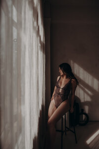studio boudoir shoot