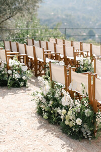 Wedding Ceremony Set Up at Belmond La Residencia