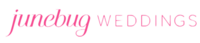 Junebug weddings logo pink