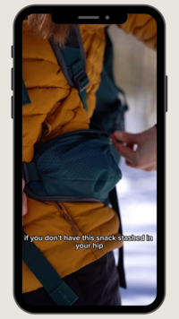 Chomps meat stick snack instagram reel partnership