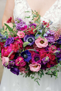 Bright colored florals by two birds one stone farm
