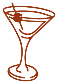 martini illustration
