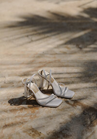 bride's shoes