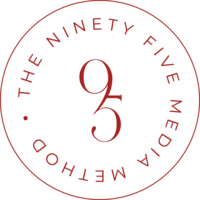 Ninety Five Media Method Logo Passion Transparent