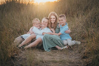 Portrait of a Family in Olympia WA