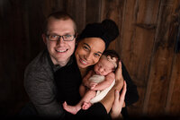 Fond du Lac Newborn photo with family | Glory Be Photography by Tara Bos