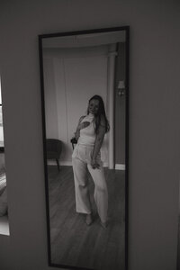 Portrait of Sarah Todd, a professional wedding photographer, capturing timeless moments