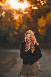 Personalized senior portrait session in the Twin Cities, highlighting the individuality and achievements of your senior year.