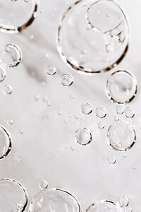 Close up of water droplets