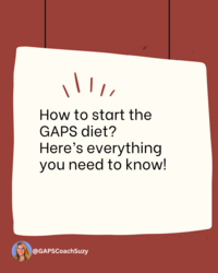 How to start the GAPS Diet!