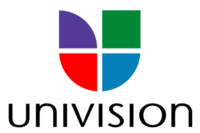 The Univision logo, showcasing the distinctive stylized "U" and vibrant colors, representing one of the leading Spanish-language television networks in the United States, known for its diverse programming and cultural impact.
