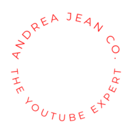 Andrea Jean Logo_Red Round