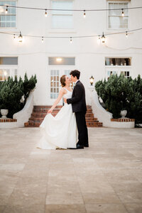 Photo of Bride and groom at the The Palencia Club Wedding Black Tie and Co