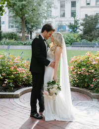 Laura and Matthew Wedding - Just Bloom'd Weddings - Courtesy of Kelly Benvenuto Photography