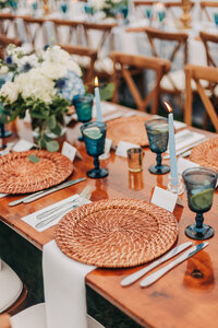 wedding table decor - baltimore wedding photographer
