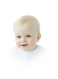 Baby sitting for heirloom photos