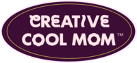 Creative cool mom logo badge