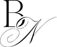 Brittany Nemec Monogram in black.