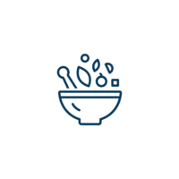 Icon representing fresh, simple, high-quality ingredients used at Mind Your Biscuits Bakeshop.