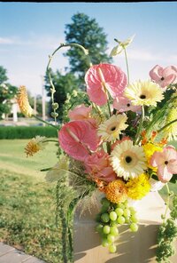 Bridal details featuring wedding rings, heels and lemons in Amalfi Coast, Italy