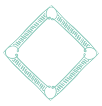 Chelsey Heslop web element aqua diamond frame