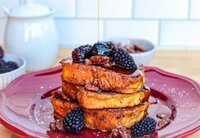 candied maple pecan french toast Jackie O.