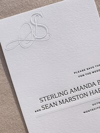 Luxury wedding invitations