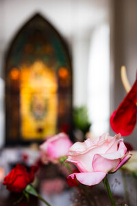 Intimate wedding at le Café de l'horloge Rigaud