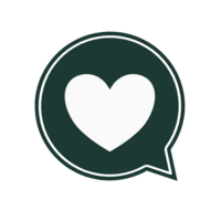 Icon symbolizing honest and actionable website feedback with care